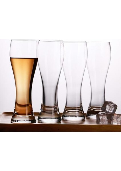 2 Adet Cam Kadeh Şeffaf Şarap Bira Süt Kupası Yaratıcılık Küçük Bel 350 ml Su Eşyaları Ev Mutfak Bar Dekorasyon Drinkware | Bira Steins (Yurt Dışından)