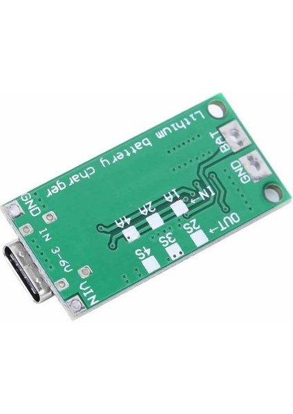 Roba 2s 8.4V 1A Lityum Pil Şarj Modülü Type C 18650 Li-Ion Batarya Step-Up Boost Pda Mp3 Mp4