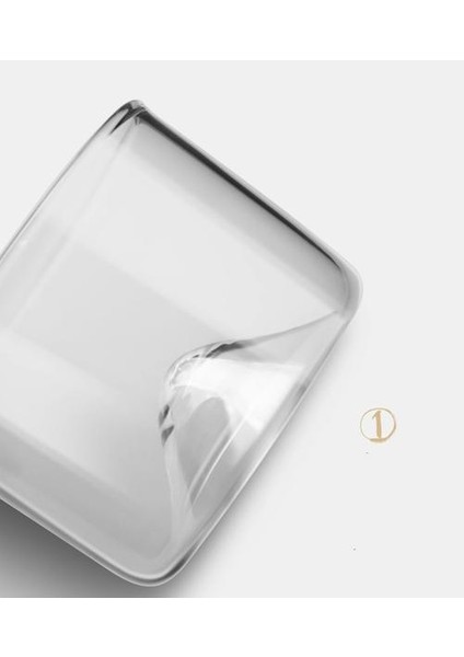 Üst Sınıf Zevkli Kristal Viski Cam Siyah Ceviz ile Ahşap Coaster Palet Içbükey Atış Şarap Kadehi Antifriz El | Eski Moda Cam (Ahşap)) (Yurt Dışından)