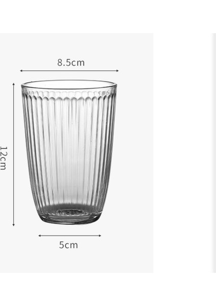 Cam Şarap Bira Gözlük Tumbler Vintage Şerit Highball Cam Süt Kahve Cam Kupa Bardaklar Ev Mutfak Drinkware | Bira Steins (Yurt Dışından) fırsatları