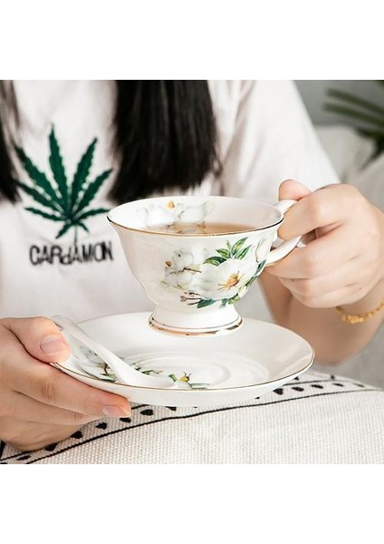 Avrupa Tarzı Seramik Kahve Fincanı Fincan Daire Ev Öğleden Sonra Çay Bardak Mutfak Aksesuarları Porselen Çay Fincanı Seti Kupa Depolama Raf | Kahve Kupası ve tabak Setleri (Yurt Dışından) fiyatları