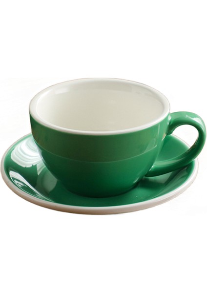Loveramics Yumurta 80ML Profesyonel Kupası ve Tabağı Set Garland Kupası Latte Kahve Temel Renk Seramik Çay Kahvaltısı Ev Drinkware | Kahve Kupaları ve kupalar (Yurt Dışından)