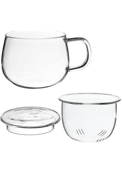 Set Isıya Dayanıklı Şeffaf Kahve Fincanı Çay Makinesi Kapağı Ile, Ev ve Ofis Kullanımına Uygun | Teacups (Yurt Dışından) fiyatları