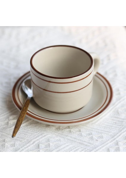 Seramik Öğleden Sonra Çay Kahve Fincanı Minimalist Ingilizce Modern Kahve Fincanı Dışında Tazas De Cafe Ev Aksesuarları BS50CC | Kahve Kupası ve tabak Setleri (Yurt Dışından) modelleri