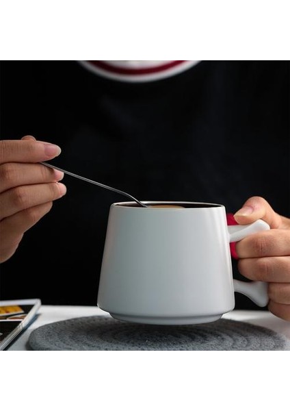 Kahve Fincanı Porselen Avrupa Seramik Kupası Çaykapları ve Daire Setleri | Kahve Kupası ve tabak Setleri (Yurt Dışından)