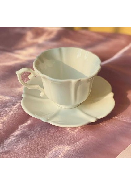 1 Set Porselen Kahve Fincanı Daire Kiti ile Öğleden Sonra Çay Bardağı ve Çanak Seti | Kupa ve tabaklar (Yurt Dışından)