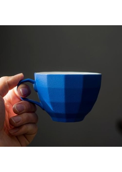 Yaratıcı Sanat Kahve Kupa Tasarım Seramik Japon Kahve Fincanı ve Tabağı Seti Kupalar Espresso Cups Drinkware | Kahve Fincanı Ve;tabak Setleri (Yurt Dışından)