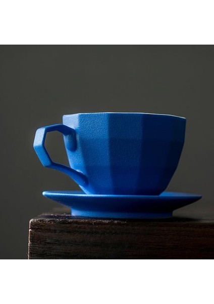 Yaratıcı Sanat Kahve Kupa Tasarım Seramik Japon Kahve Fincanı ve Tabağı Seti Kupalar Espresso Cups Drinkware | Kahve Fincanı Ve;tabak Setleri (Yurt Dışından)