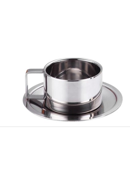 Kupa Kahve Yaratıcı Kupalar Arapça Kahve Fincanı Hediye Için Anne Paslanmaz Çelik Gözlük Çay Çay Bardağı ve Daire Setleri Için Setleri Sofra | Kupalar (Yurt Dışından)