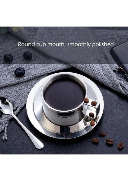Kupa Kahve Yaratıcı Kupalar Arapça Kahve Fincanı Hediye Için Anne Paslanmaz Çelik Gözlük Çay Çay Bardağı ve Daire Setleri Için Setleri Sofra | Kupalar (Yurt Dışından) modelleri