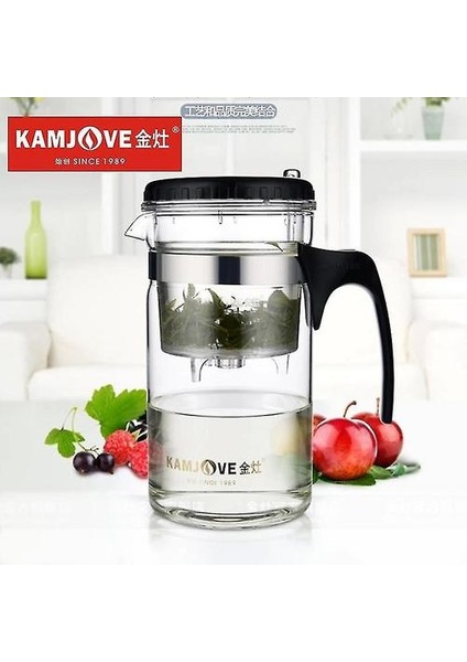 Tp 200 Kamjove Sanat Çay Kupası * Kupa ve Çay Pot 1000ML Cam Çay Pot Isı Dayanıklı Cam Kungfu Çaydan (Yurt Dışından)