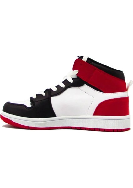 Orthopedix 1839 Anatomik Unixes Bağcıklı Yüksek Bilekli Sneaker Spor Ayakkabı Siyah Beyaz Kırmızı fiyatları