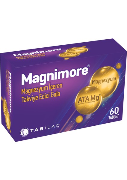 Magnimore Takviye Edici Gıda 60 Tablet