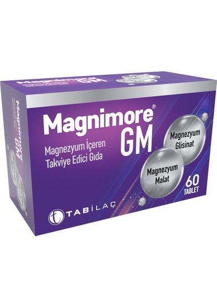 Magnimore Gm Magnezyum 60 Tablet