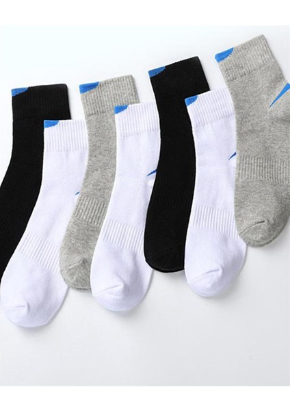 Black Arden Socks Sport Pamuklu Unisex Çorap  6 Çift