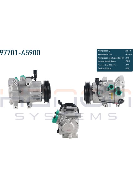 Hyundaı Elantra 1.6 Crdı & Kıa Cee'd 1.6 Crdı Klıma Kompresoru indirimleri