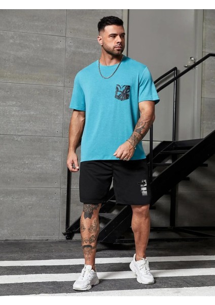 Baskılı Erkek Şort Daxis Sportwear Company