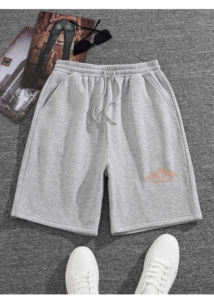 Erkek Geometry Baskılı Şort Daxis Sportwear Company