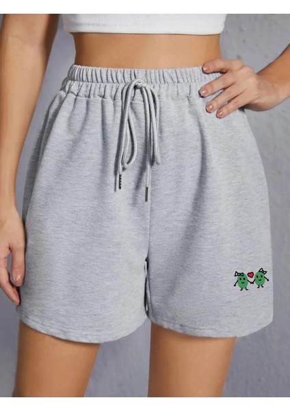 Kadın Kısa Baskılı Şort Daxis Sportwear Company fiyatları