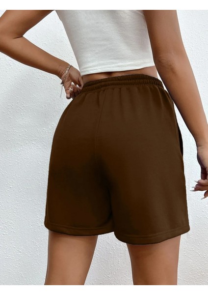 Kadın Kısa Baskılı Şort Daxis Sportwear Company fırsatları