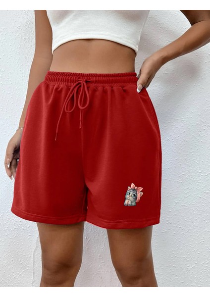 Baskılı Kadın Kısa Şort Daxis Sportwear Company fiyatları