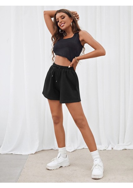 Kısa Şort Siyah-Daxis Sportwear Company modelleri