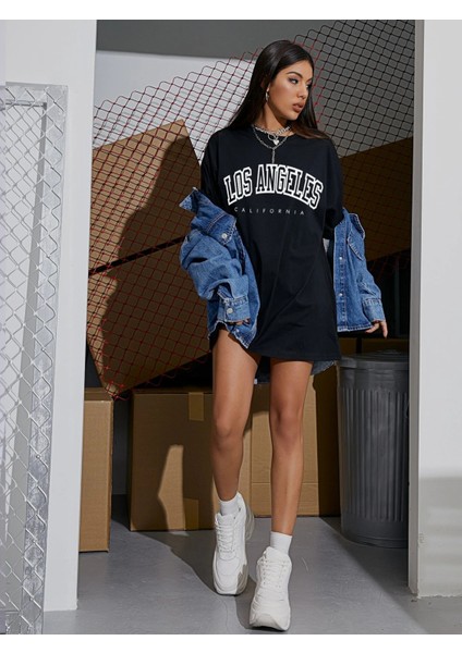Unisex Oversize Baskılı Tshirt Daxis Sportwear Company