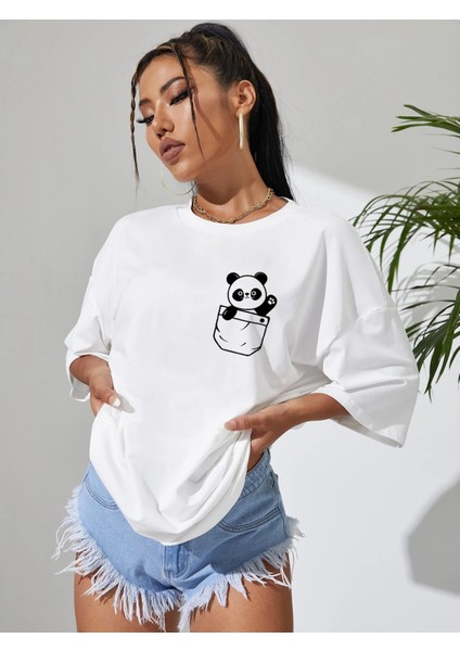 Baskılı Oversize Tshirt Daxis Sportwear Company