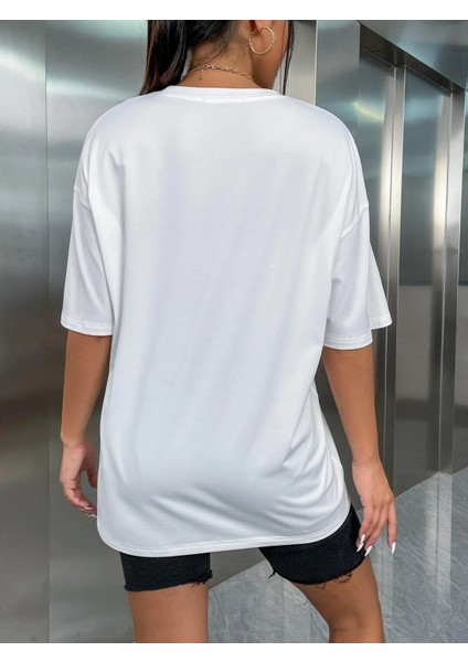 Oversize Baskılı Tshirt Daxis Sportwear Company modelleri