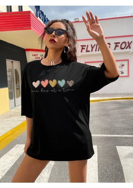 Oversize Baskılı Tshirt Daxis Sportwear Company fiyatları