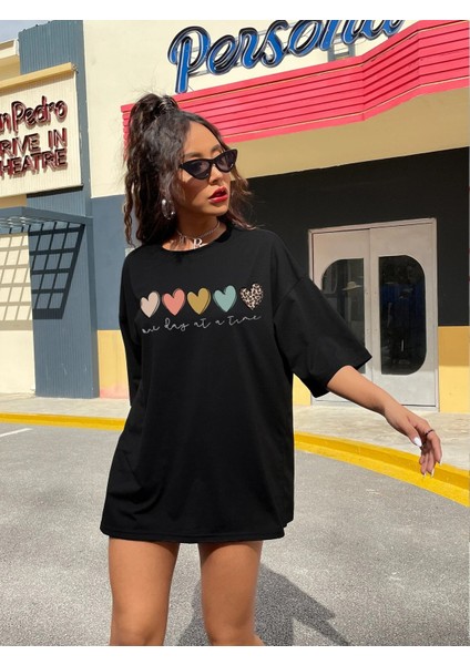 Oversize Baskılı Tshirt Daxis Sportwear Company modelleri