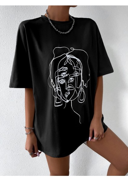 Oversize Baskılı Tshirt Daxis Sportwear Company fiyatları