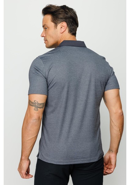 Erkek Polo Yaka T-Shirt Füme fırsatları