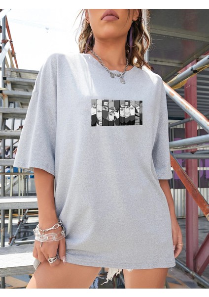 Baskılı Oversize Tshirt Daxis Sportwear Company