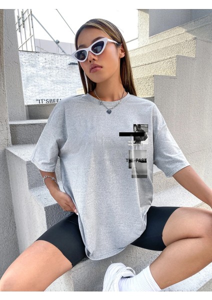 DAXİS Sportwear Company Baskılı Oversize Tshirt Daxis Sportwear Company