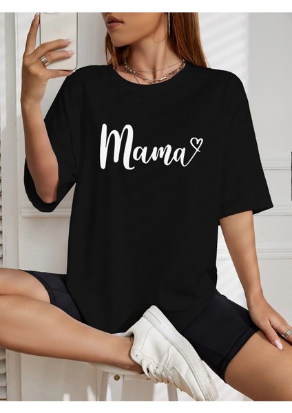 Baskılı Oversize Tshirt Daxis Sportwear Company