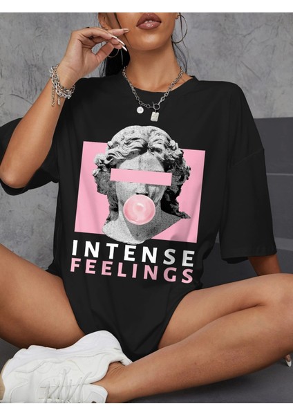 Unisex Oversize Baskılı Tshirt Daxis Sportwear Company