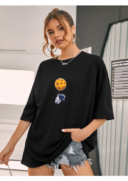 Oversize Kadın Astonot Baskılı Tshirtdaxis Sportwear Company fiyatları
