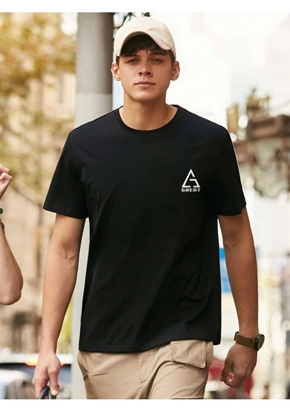 Great Baskılı Oversize Tshirt-Daxis Sportwear Company fırsatları