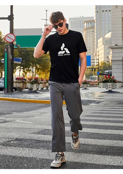 Vısual Appeal Baskılı Loversize Tshirt-Daxis Sportwear Company fırsatları