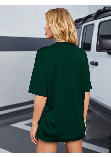 Baskılı Oversize Tshirt Daxis Sportwear Company modelleri