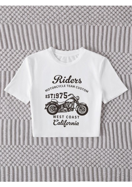 Baskılı Crop Tshirt Daxis Sportwear Company fiyatları