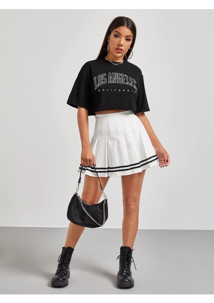 Baskılı Crop Tshirt Daxis Sportwear Company fiyatları