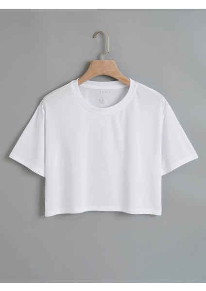 Daxis Crop Renkli Tshirt