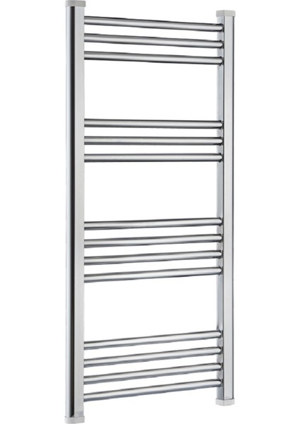 50 / 100 Cm 14 Borulu Krom Havlupan + 2 Adet Vana + 2 Boru Gizleme Aparatı + Montaj Seti