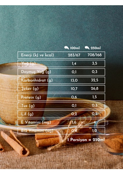 Vegan Salep 2 x 1 lt indirimleri