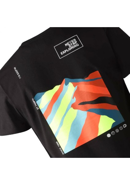 NF0A55EF M Foundation Graphic Tee S Erkek T-Shirt modelleri