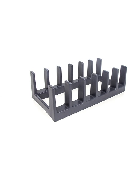 6 Gözlü Tencere Kapağı Düzenleyici Organizer 28,2x15,1x9,1 cm Mutfak Gereçleri için fırsatları
