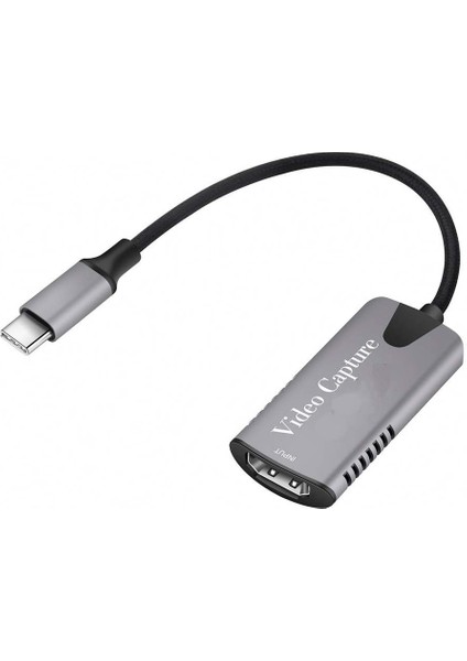 BN15 Type-C 3.1 To HDMI 1080P 4K 60Hz Video Capture Görüntü Yakalama Kartı