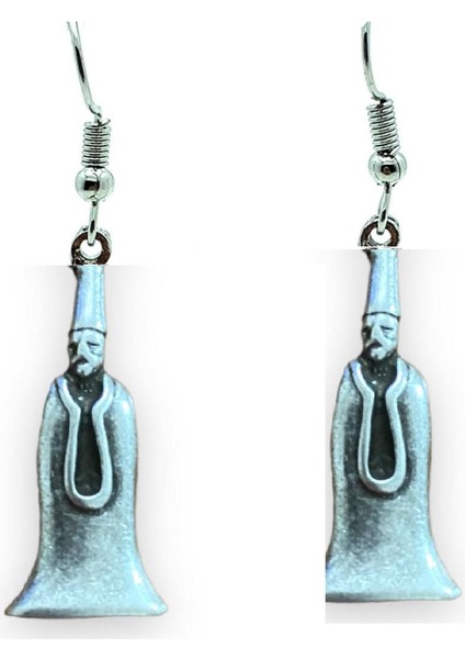 Semazen Mevlana Mesnevi Küpe